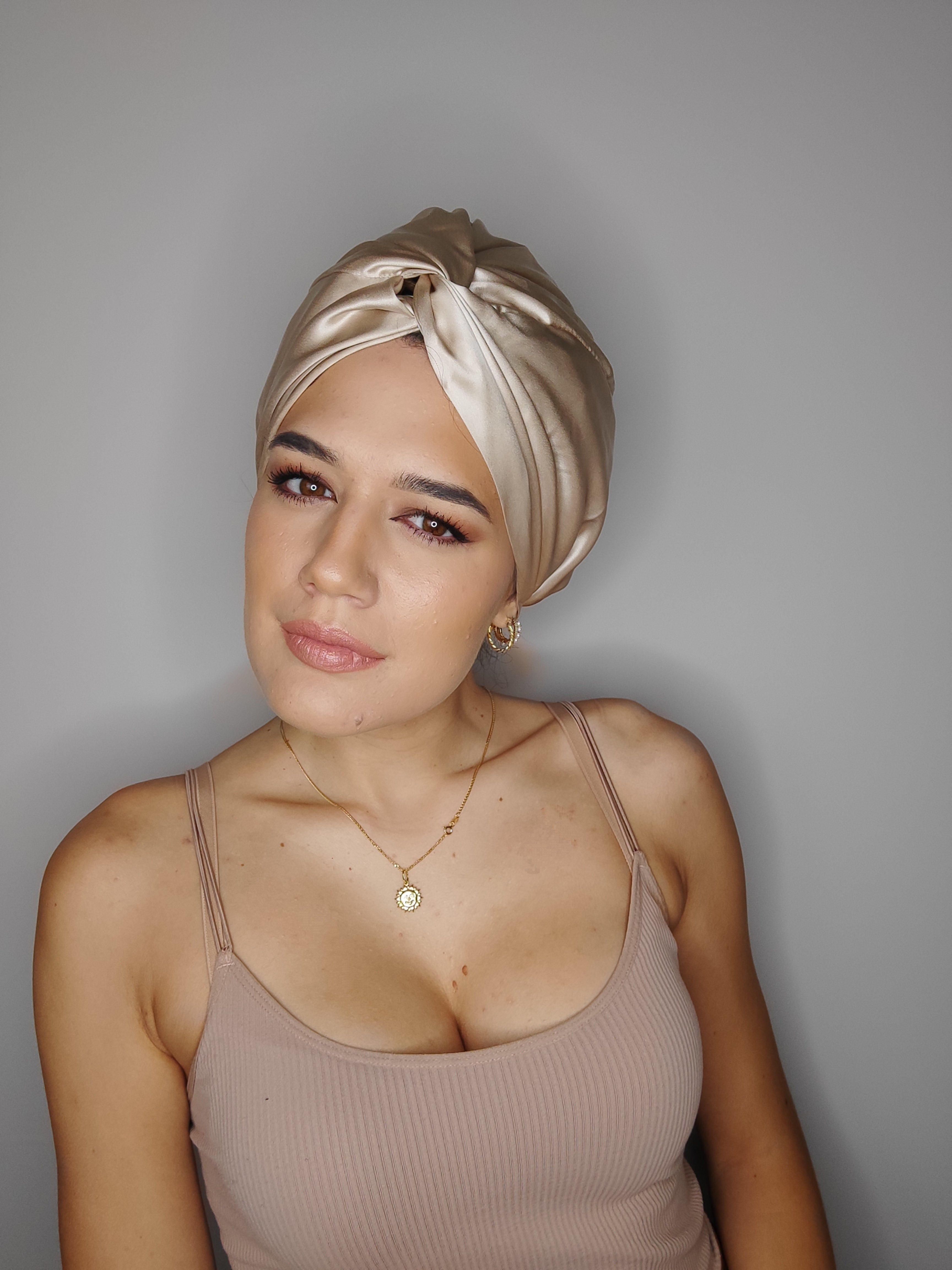 turbante da donna cappello per la protezione capelli di notte