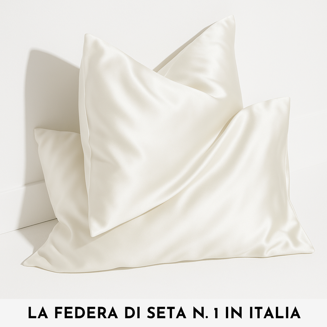 Federa 100% Seta Anticrespo | Bianca