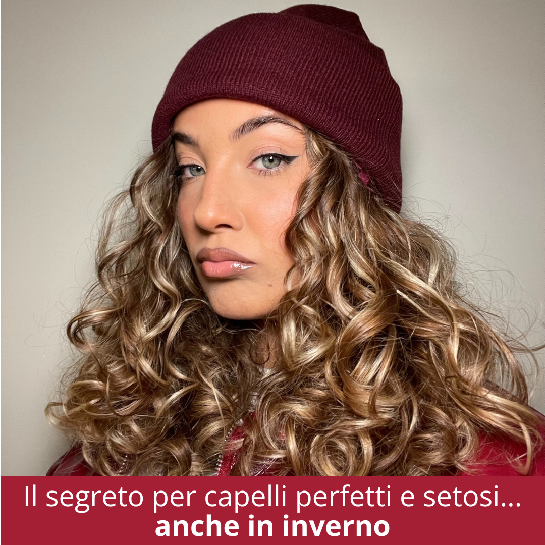 Cappello Invernale unisex 100% Seta | Bordeaux