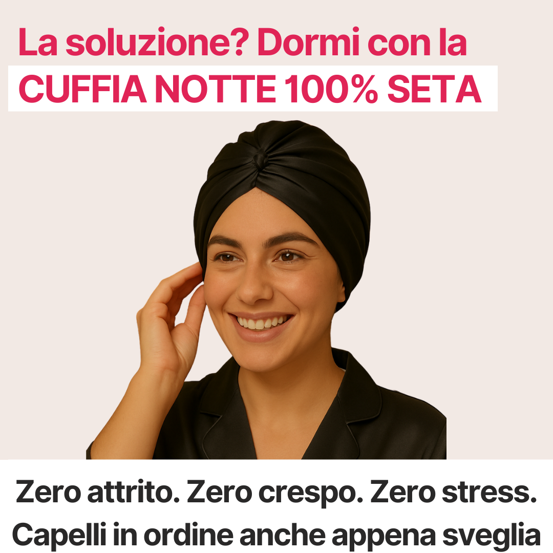 Cuffia di Seta Per Capelli | Caramel