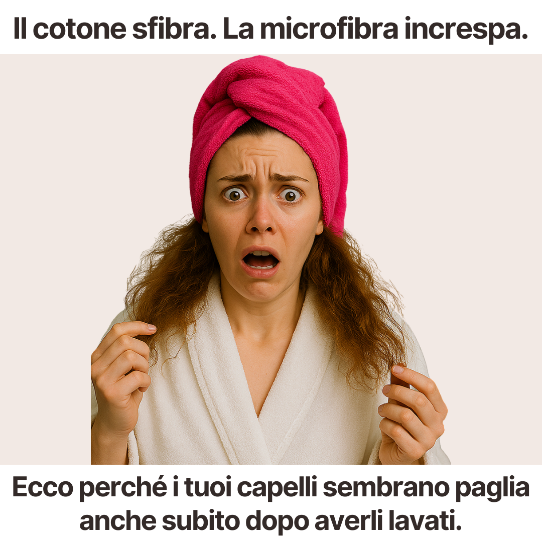 Asciugacapelli in Seta Anticrespo