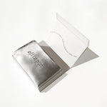 Federa 100% Seta grigia con confezione regalo elegante