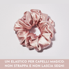Elastico Capelli 100% Seta | Rosa