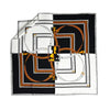 Foulard in Seta con stampa 90x90 | Belt
