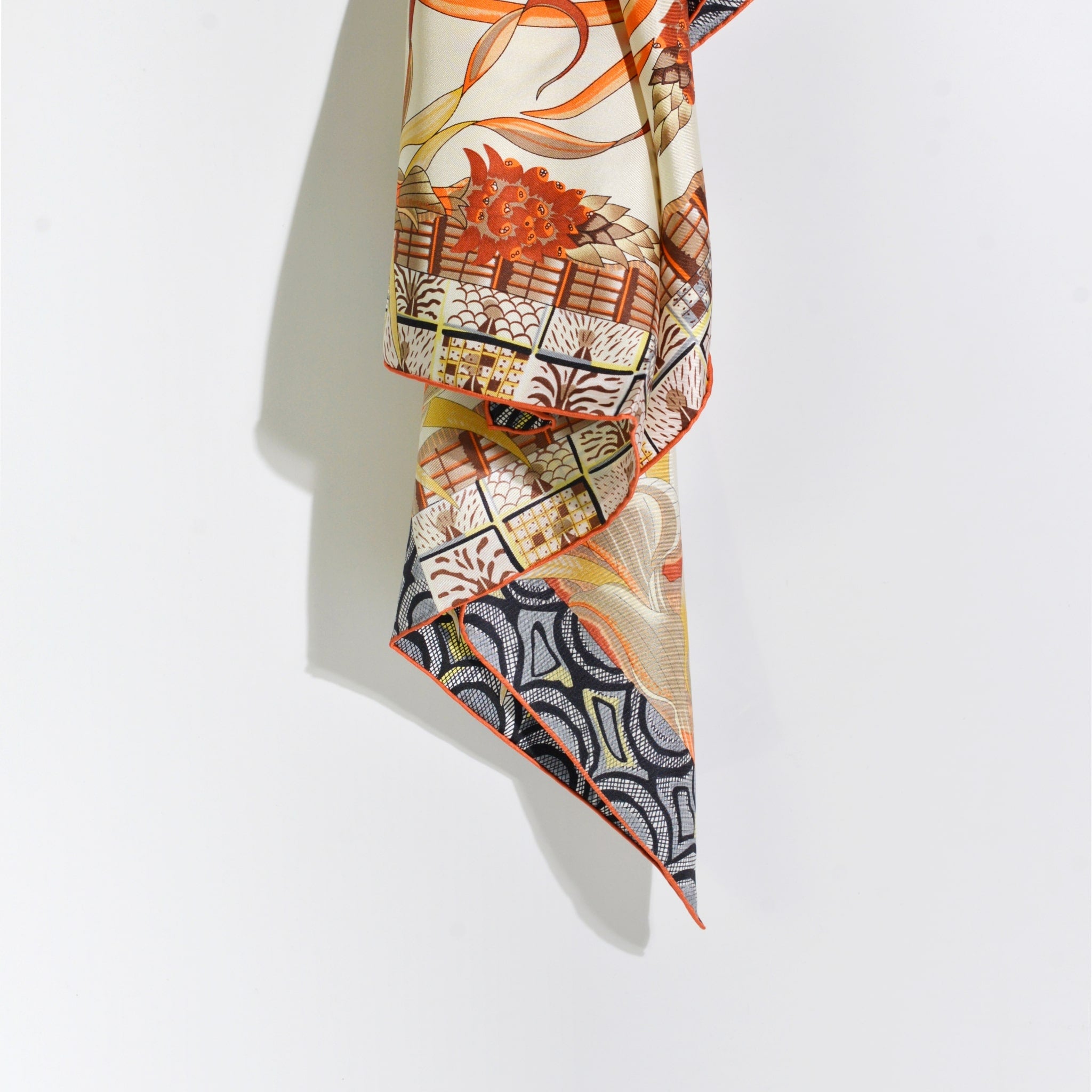 Foulard in Seta con stampa 90x90 | Savana