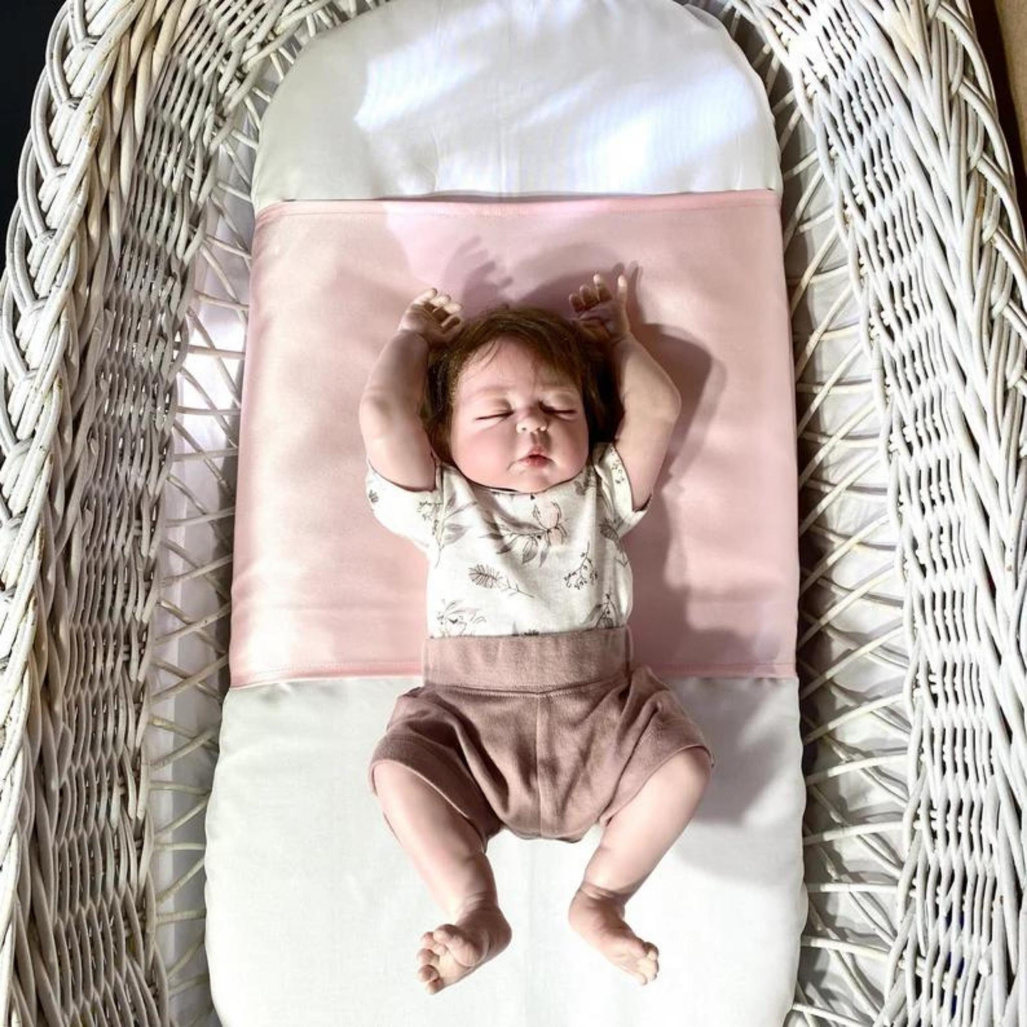 Lenzuolo lettino neonato | Rosa